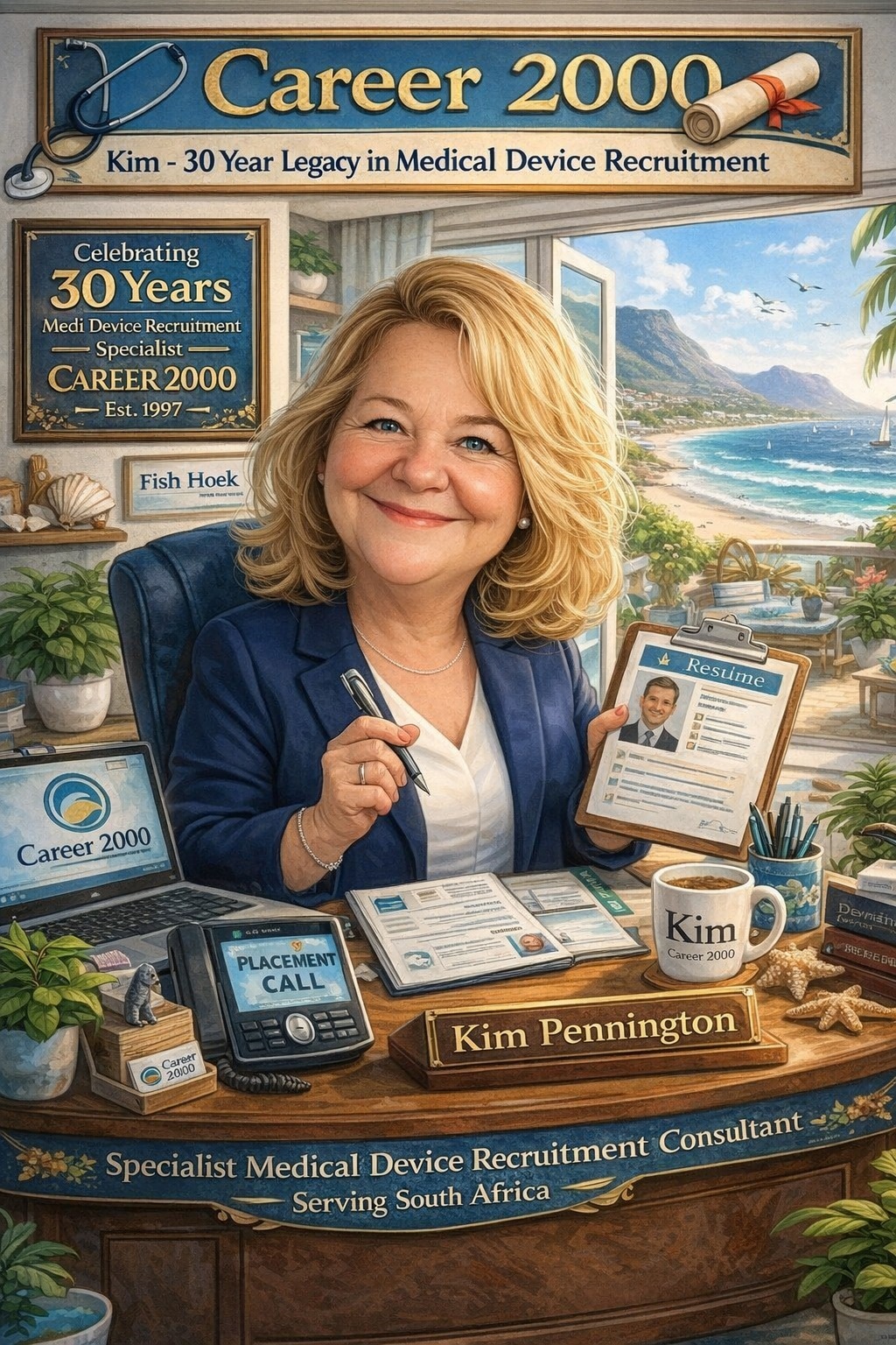 Kim Pennington - Founder of Career 2000